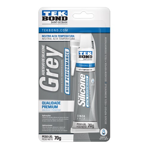 SILICONE GREY 70G - TEK BOND