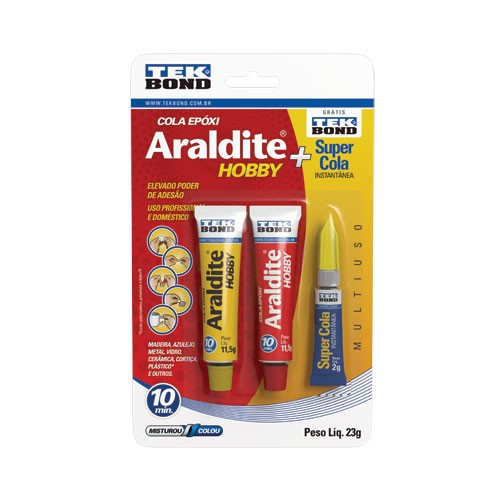 ARALDITE® HOBBY 23g + SUPER COLA 2G - TEK BOND