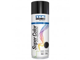 TINTA AEROSOL ALTA TEMPERATURA PRETA 350ML - TEK BOND